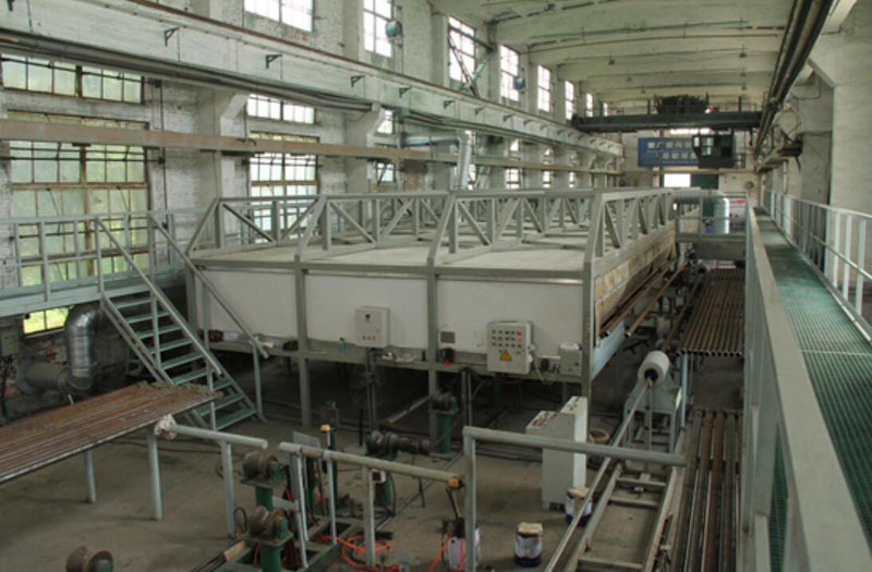internal spraying production line